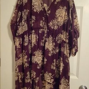 Torrid Sheer Hi-Lo Tunic